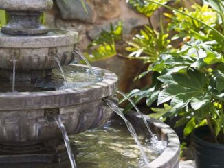 Solar Powered Water Feature
